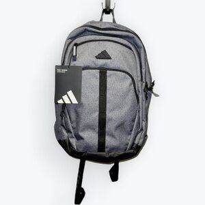Adidas Black and Gray Men's Backpack